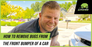 How to Remove Bugs from the Front Bumper of a Car