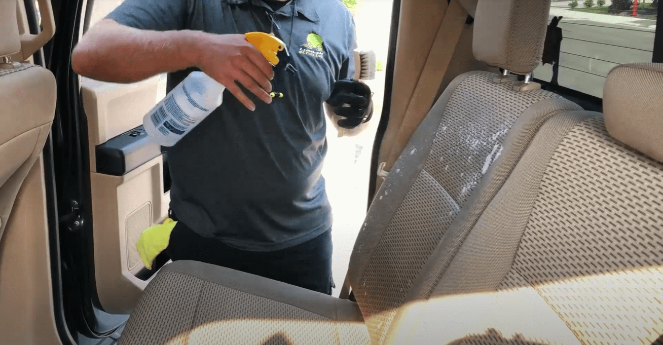 How to Clean the Upholstery on the Interior of a Vehicle