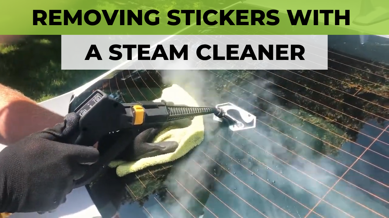 how-to-remove-stickers-on-a-car-window-using-a-steam-cleaner